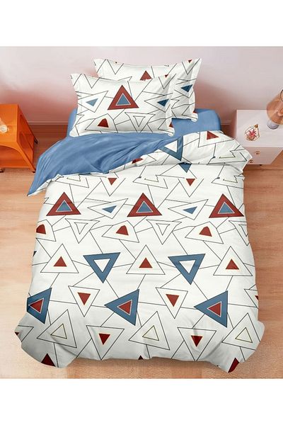 CHIRASO CHIRASO Bedding Set, 1 Person, ELASTIC Sheet 140x200cm, Duvet Cover 160x200cm, 2 Pillowcases