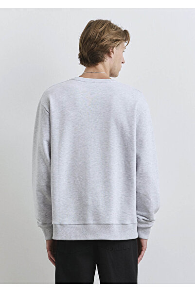 Mavi Printed Gray Men's Sweatshirt M0S10389-82498