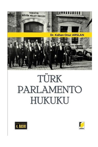 Adalet Yayınevi Türk Parlamento Hukuku/ÖZEL BASKILI KRAFT DEFTER HEDİYE