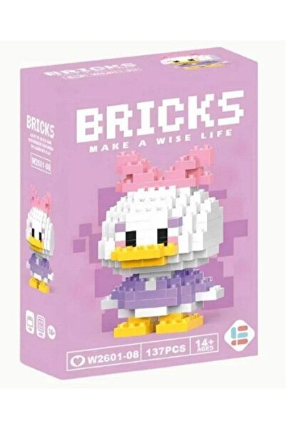 renkli outlet Bricks Daisy Duck Yap boz 3D Puzzle Mega Yapı Oyuncak