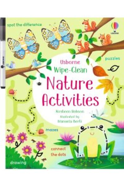 Usborne Publishing Wipe-Clean Nature Activities