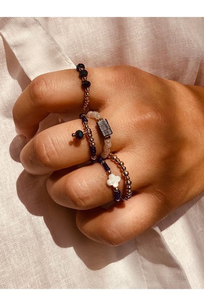 NevoAccessory Minimum 5 Bead Ring Set