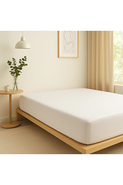 polo55.sport.1855 Pamukören White Fitted Sheet 160X200 + 30 cm – Fitted Sheet