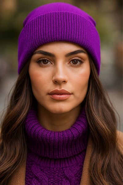 LAGRANZE Premium Basic Plain Women's Beret