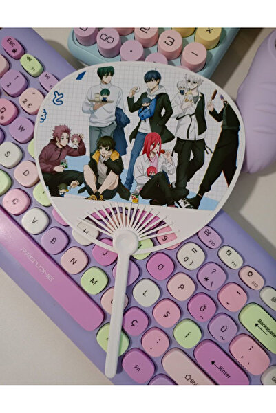 nihonwosekai Blue Lock Anime Yelpaze Çanta Boy