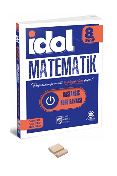 Çanta Yayınları LGS 8. Sınıf İdol Matematik Başlangıç Soru Bankası ve Telefon...