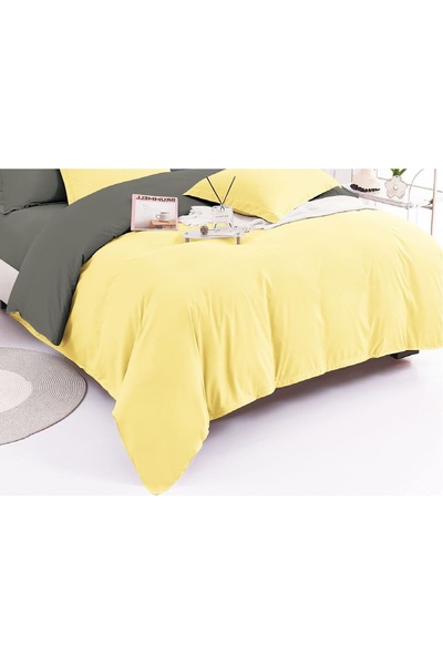 CHIRASO CHIRASO Linen, FINE THICK, TWO-COLOURED Classic Sheet 230x250cm, Duvet Cover 200x230cm, 4 Pillowcases