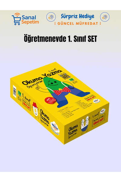 öğretmen evde Öğretmenevde 1. Sınıf Set (Güncel Müfredat)