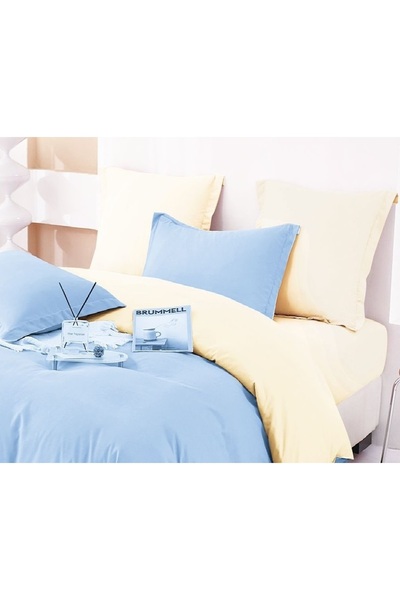 CHIRASO CHIRASO Linen, FINE THICK, TWO-COLOURED Classic Sheet 230x250cm, Duvet Cover 200x230cm, 4 Pillowcases
