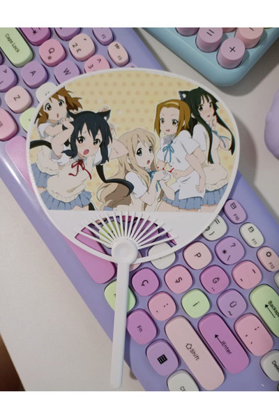 nihonwosekai K ON Anime Yelpaze Çanta Boy
