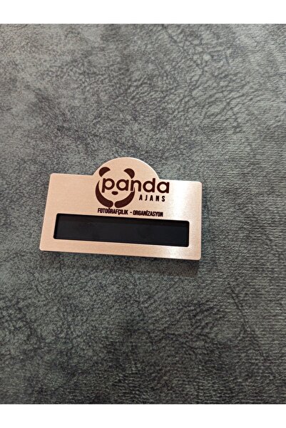 umurcraft Κάρτα ταυτότητας προσωπικού με θόλο, 50 τεμάχια με μαγνήτη (Μπρονζέ)