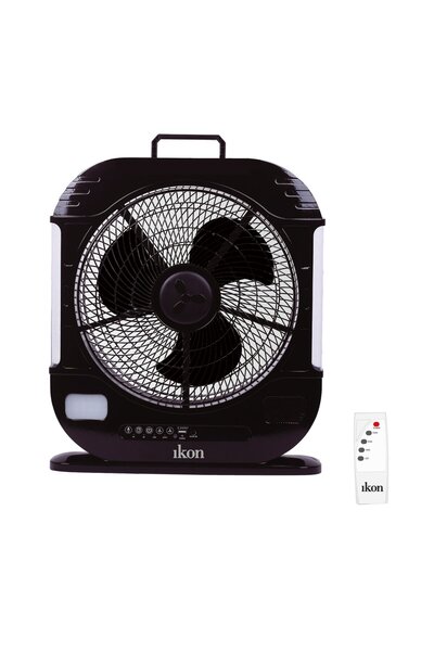 Ikon Rechargable Fan, 12 inches, 1820 RPM, IK-1009