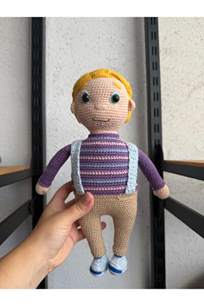 LUCHA Rafadan Tayfa Hayri Karakter Örgü Bebek