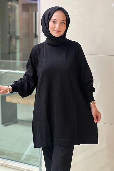 Nuss Balloon Arm Mercerized Tunic