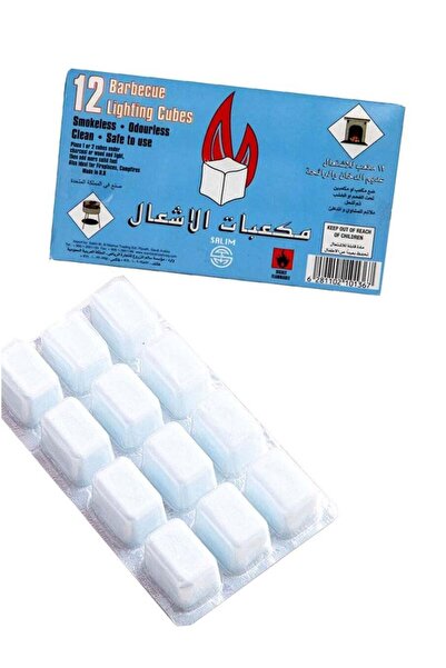 Generic 12 Pieces of Charcoal Ignition Cubes
