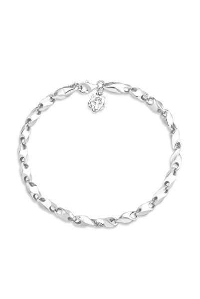 Les Tigres Gümüş Kaplan Charm Brave Bileklik