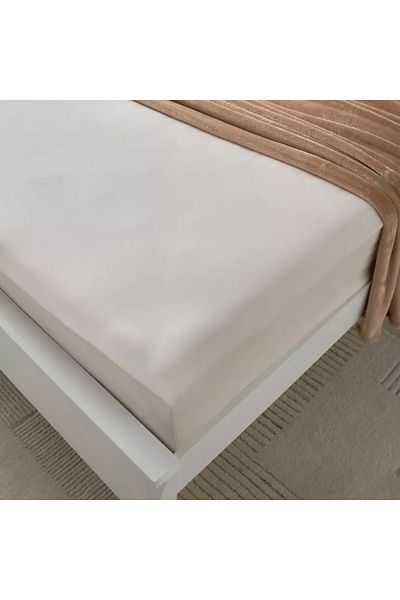 Home Box Essential Super King Cotton Flat Sheet - 270x260 cm