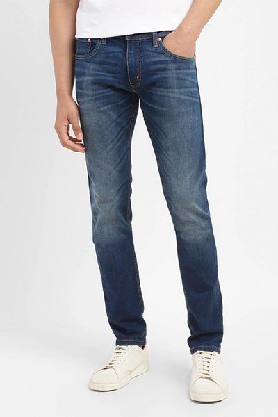 Levi's Men's Blue Skinny Fit Stretchable Jeans
