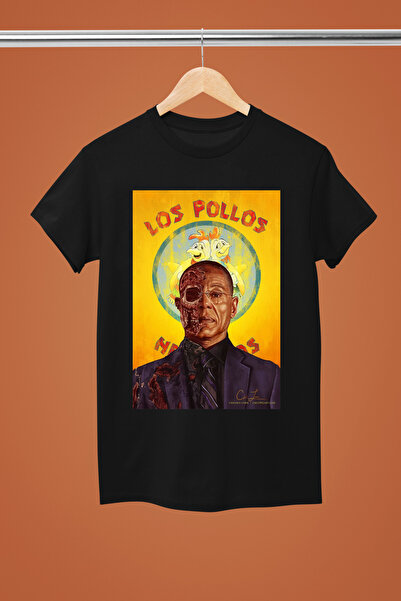 MAGORS تيشيرت غوستافو فرينج من القطن بأكمام قصيرة وقصة عادية