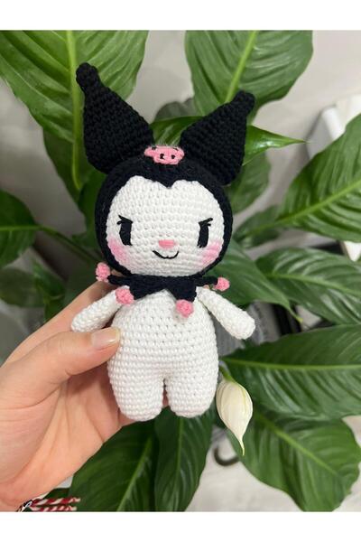 LUCHA Kuromi Örgü Bebek 18 CM