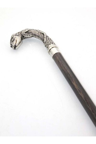 İstangül Butik Figured Chrome Cane