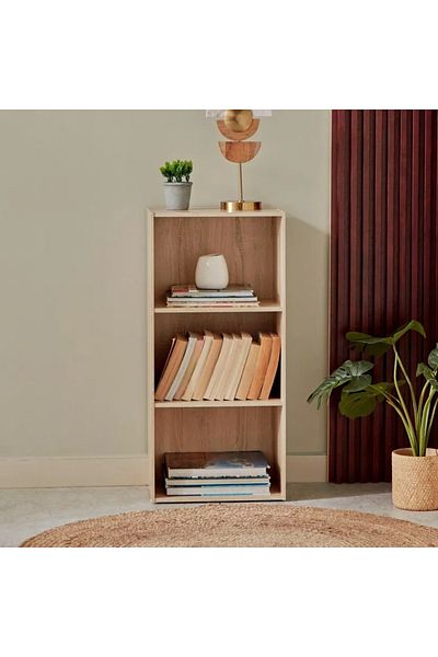 Home Box Vanilla Junior 3-Tier Bookcase