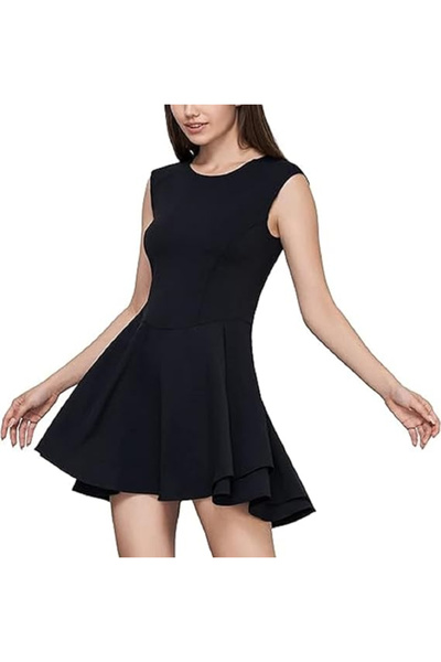 OEM Elastic sports dress, fitted, sleeveless, black XL