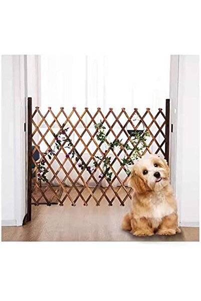 genric FFD Wooden Expandable Garden Fence - Portable Indoor and Outdoor Pet Gate, Trellis, Freestanding