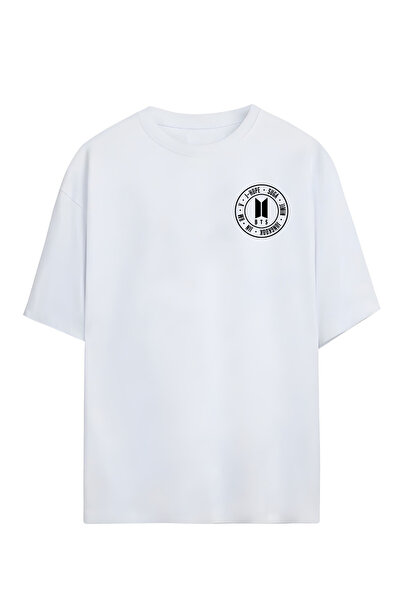 GraffTee تي شيرت قطني كبير الحجم للجنسين من BTS