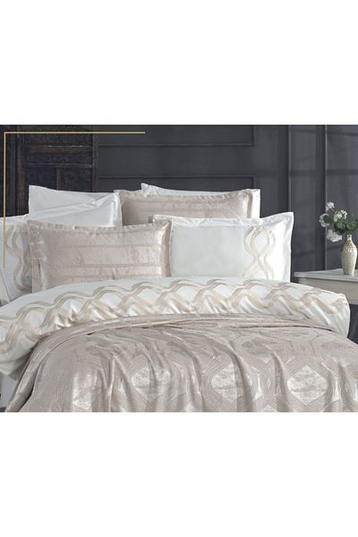 Dantelux 9 Piece Devin Bridal Set - Brown