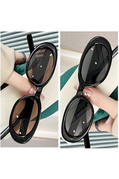 Shop Cider Oval Sunglasses Classic Cateye Uv400