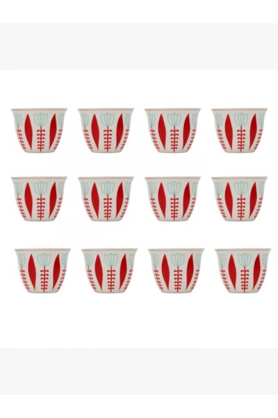 rexa طقم أكواب البادية - حجم صغير - 12 قطعة - 5×7 سم - 2SS4-508