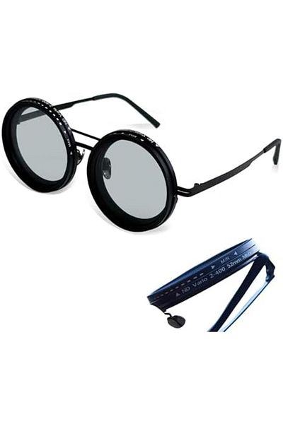 Hope Round Polarized Sunglasses-Adjustable Tint Sunglasses for Men