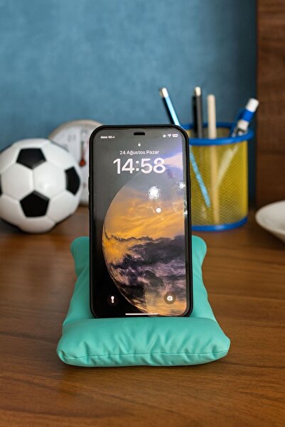 NOVATECH İNOVASYON Suport pentru telefon cu aspect de pernă Suport pentru tel...