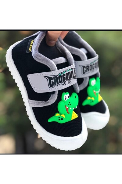 Pandalina Orthopedic Children's Slippers Nursery Home School Shoes Soft Non-Slip Sole Velcro Nursery Shoes