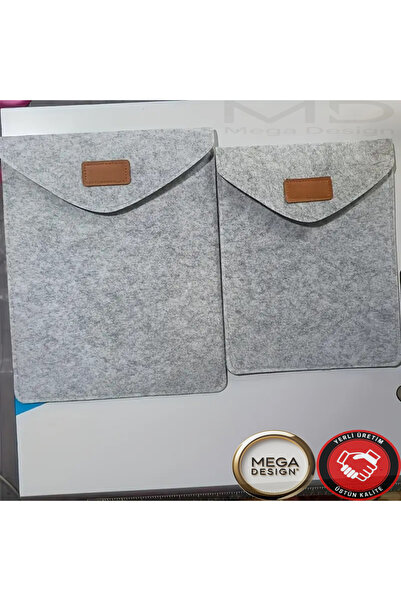 Mega Design Office Computer Tablet Storage Bag Made of Felt Material for Easy Protection and Portability.