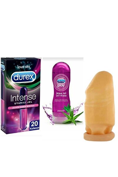 Durex Play Aloveralı Masaj Jeli Kayganlaştırıcılı&intense Uyarıcı Jel+dolgulu...