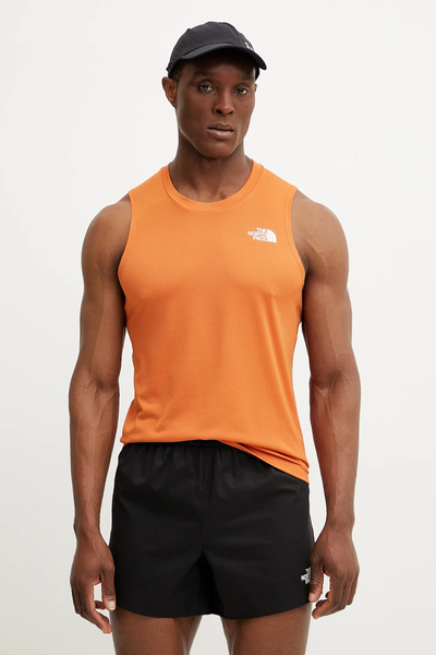 THE NORTH FACE M Lightbright Tank pentru bărbați tricou portocaliu