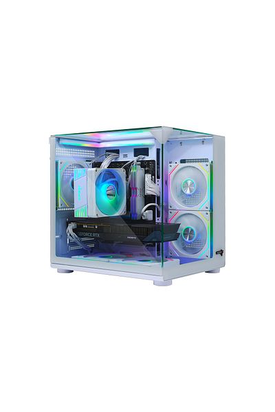 SPEARPC Spear Gaming PC i5-14400F, RTX 5060 8GB, 16GB DDR5, 1TB SSD, 600W, ARGB 5 Fans, Win 11 Pro