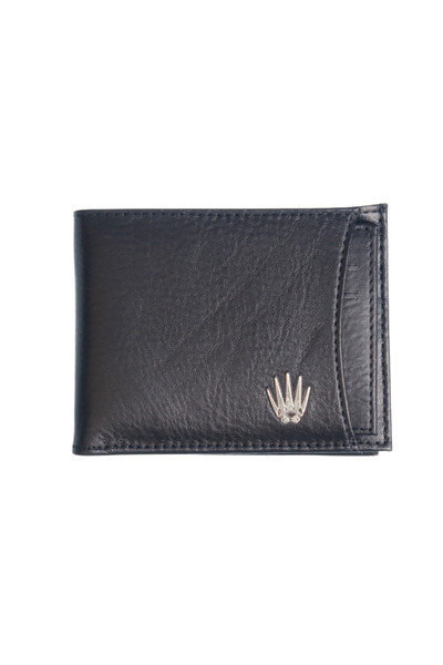 WATCHOFROYAL Luxfold Black Genuine Leather Wallet