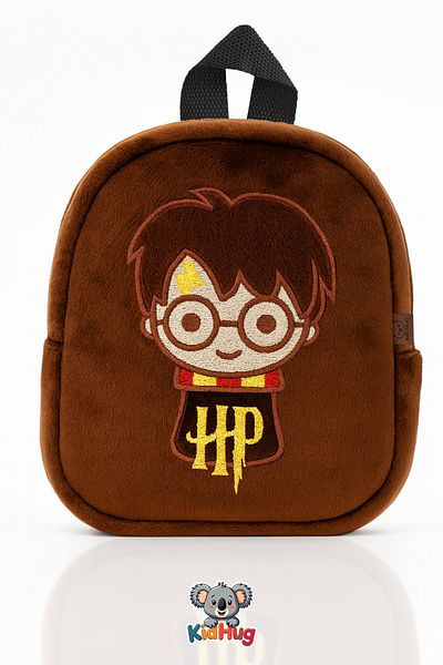 KidHug Embroidered Backpack in Harry Potter Style – 0-8 Years Old Nursery and Kindergarten Bag [Fit for Preschool]