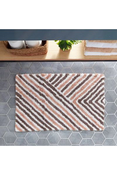 Home Box Milton Riya 2-Piece Cotton Bath Mat Set