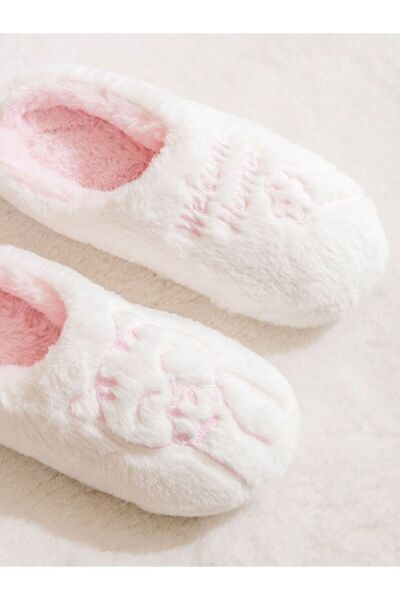 LC Waikiki Lcw Steps Cat Embroidered Women's House Slippers