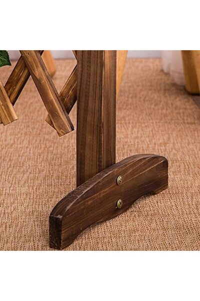 genric FFD Wooden Freestanding Portable Expandable Garden Fence - Wicker Trellis Pet Gate 120cm Pack of 5