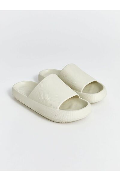 LC Waikiki Lcw Steps Beige Single Strap Women's Slippers