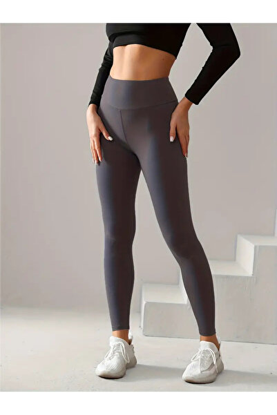 RUTBİL SPORTS YÜKSEK BEL KEMERLİ UZUN KADIN TAYT- YOGA - FİTNESS - PİLATES - ...