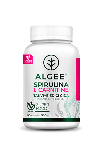 ALGEE ® Spirulina & L-Carnitine Bitkisel Kapsül 90 Adet