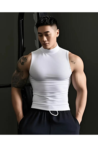 RUTBİL SPORTS Yarim Boğaz Sıfır Kol Futbol Body-Fitness Body & Egzersiz Body ...