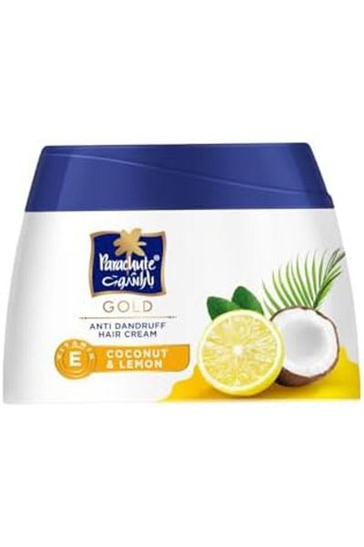 Parachute Gold Anti-Dandruff Hair Cream with Coconut and Lemon, 140 ml