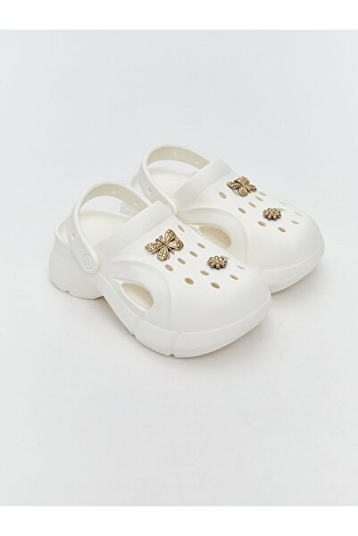 LC Waikiki Lcw Steps Ecru Printed Women's Beach Sandals